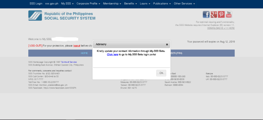 Checking Your Employment History From SSS Website