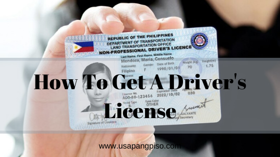 How to get Driver's license