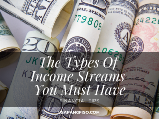 The Types Of Income Streams You Must Have