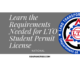 Learn the Requirements Needed for LTO Student Permit License